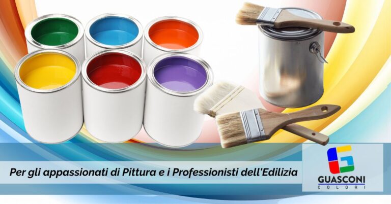 Colorificio Fornito di Pitture per Edilizia Professionale vicino Milano da Guasconi
