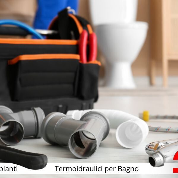Realizzazione impianti idraulici e termoidraulici per bagno Milano da TiDiesse