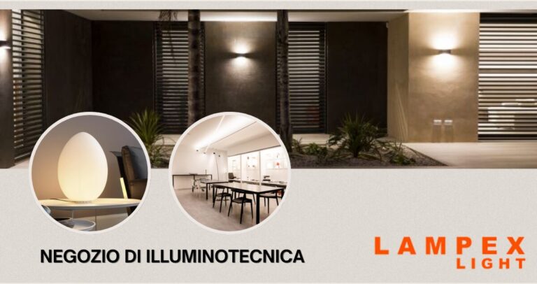 Negozio di illuminotecnica a Milano da Lampex Light