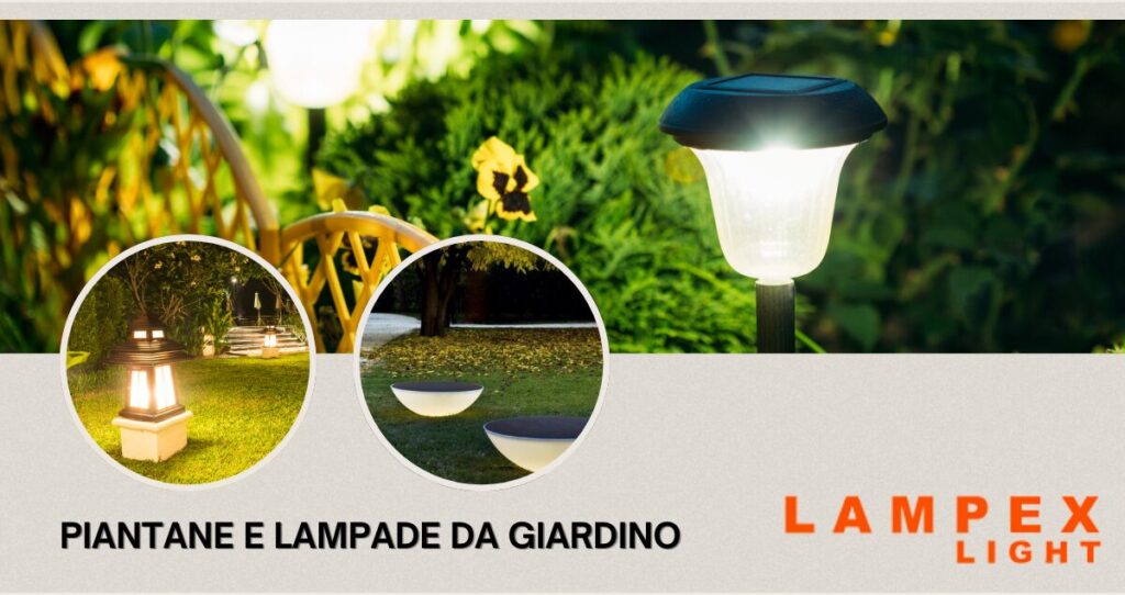 Vendita lampade da giardino a Milano da Lampex Light