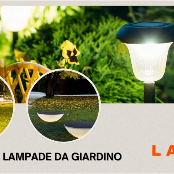 Vendita lampade da giardino a Milano da Lampex Light